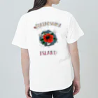 WASISMのTOKUNOSHIMA ISLAND T-shirt（ハイビスカス） ヘビーウェイトTシャツ