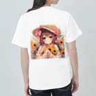 akipoyoのフローラ ちゃん ヘビーウェイトTシャツ