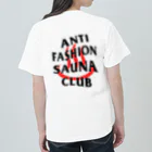 銭湯民族のAnti Fashion Sauna Club ヘビーウェイトTシャツ