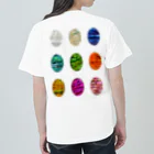 yurisacinの迷彩柄（１３)　縦 ヘビーウェイトTシャツ