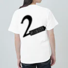 下町worksの「２」STROKE Heavyweight T-Shirt