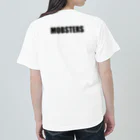 MOBSTERSの" MOBSTERS " BLACK LOGO ヘビーウェイトTシャツ