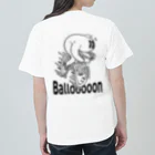 nidan-illustrationの"Ballooooon" #2 ヘビーウェイトTシャツ