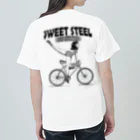 nidan-illustrationの"SWEET STEEL Cycles" #2 ヘビーウェイトTシャツ