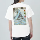 nidan-illustrationの"女雪宮・冬" #2 Heavyweight T-Shirt