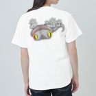 Dragon's Gateグッズのニホンヤモリ（舌出し）バックプリント Heavyweight T-Shirt