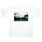 ATELIER-H   -HouZA official Goods Station-の夕暮れの道 Heavyweight T-Shirt