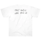 LibraのNo Music No Life ヘビーウェイトTシャツ