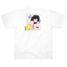 午前3時(3:00am)SHOP🍒のカセットプレーヤー×女の子📼 ヘビーウェイトTシャツ