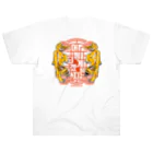 NKRNSのNKRNS - (フロント ロゴ / バック シーサー） ヘビーウェイトTシャツ