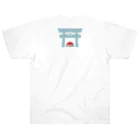 HI-IZURUのHI-IZURU（黒文字）ちょこっとKO-GO-SHI-Tシャツ Heavyweight T-Shirt