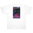 Shameful-DadのSEMIELLUS blue ヘビーウェイトTシャツ