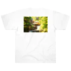 ハルティン<designed by an architect>のART×名建築 落水荘 ヘビーウェイトTシャツ