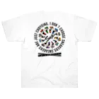 王子のアパレル SnprinceのSnp×9ine SneakersCircle ヘビーウェイトTシャツ