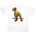 ML HOUSEの犬のおしり❤️ ヘビーウェイトTシャツ