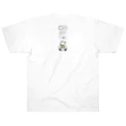 OFF™のOFF™003_Sirin ヘビーウェイトTシャツ（ ホワイト／背面あり） Heavyweight T-Shirt