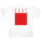 /ﾌ=ﾍ'7'=/のrage ヘビーウェイトTシャツ