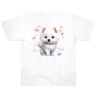 soramame1119の紀州犬のネネちゃん ヘビーウェイトTシャツ