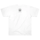 Studio avisのYoga for Everyone（ブラック） ヘビーウェイトTシャツ