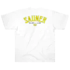 Super Sauna StyleのSAUNER1137 Yellow ヘビーウェイトTシャツ