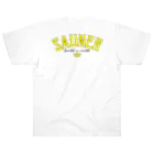 Super Sauna StyleのSAUNER1137 Yellow Heavyweight T-Shirt