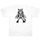 cray299の闘う猫メイド（ハンドガン） Heavyweight T-Shirt