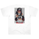 RYU_RYUのhip-hop レディース ヘビーウェイトTシャツ