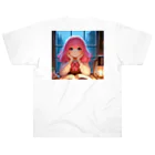 Maverick-JPのCute girl Momoko-chan Heavyweight T-Shirt