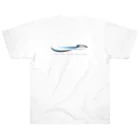 lasmarianas_officialのMariana Blue Airline ヘビーウェイトTシャツ