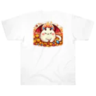 nekodoragonのおやすみ！猫ドラゴン　背景透過ver Heavyweight T-Shirt