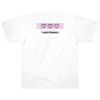 lapinmonmonのLapinMonmon pink-heart ヘビーウェイトTシャツ