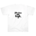 TaDan_StoreのFly free and high.【背面】 Heavyweight T-Shirt