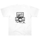 ANTIAIRのANTIAIR 子どもロゴ　黒T専用 Heavyweight T-Shirt