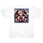 Angelheart-303の桜舞う ヘビーウェイトTシャツ