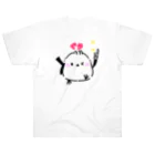 nmnm7のシマエナガちゃん ヘビーウェイトTシャツ