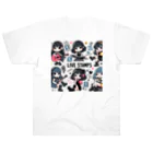 shunchan-の可愛い女の子 Heavyweight T-Shirt