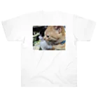 ayamomohidemiのキュートな猫猫あくび Heavyweight T-Shirt