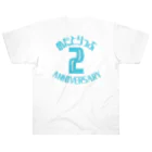 めたとりっぷ編集社のめたとりっぷ2周年記念Tシャツ ヘビーウェイトTシャツ