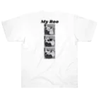 el's designのMy Boo(white) ヘビーウェイトTシャツ