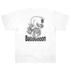 nidan-illustrationの"Ballooooon" #2 ヘビーウェイトTシャツ