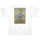 nidan-illustrationの"bmx samurai" #2 ヘビーウェイトTシャツ