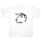 うりんこやさんのDear Prince Capybara Heavyweight T-Shirt