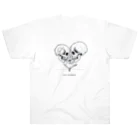 aedi.create_officialのlove circulation ヘビーウェイトTシャツ