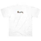 Rangetuのネモフィラと花 Heavyweight T-Shirt