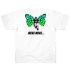 mekemeke...の蝶々になった人🦋 ヘビーウェイトTシャツ