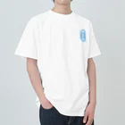 kg_shopの[☆両面] 紙とめるやつ【視力検査表パロディ】 Heavyweight T-Shirt