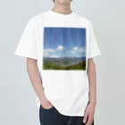 五月雨屋の夏の青空！ ヘビーウェイトTシャツ