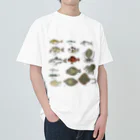 ゆの者ゆっこの堤防から釣れる魚 Heavyweight T-Shirt