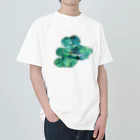 rakkosoda / コマイの葉っぱと魚と雨 Heavyweight T-Shirt