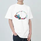 shi-chi Labo graph(詩一）のイロネズミ Heavyweight T-Shirt